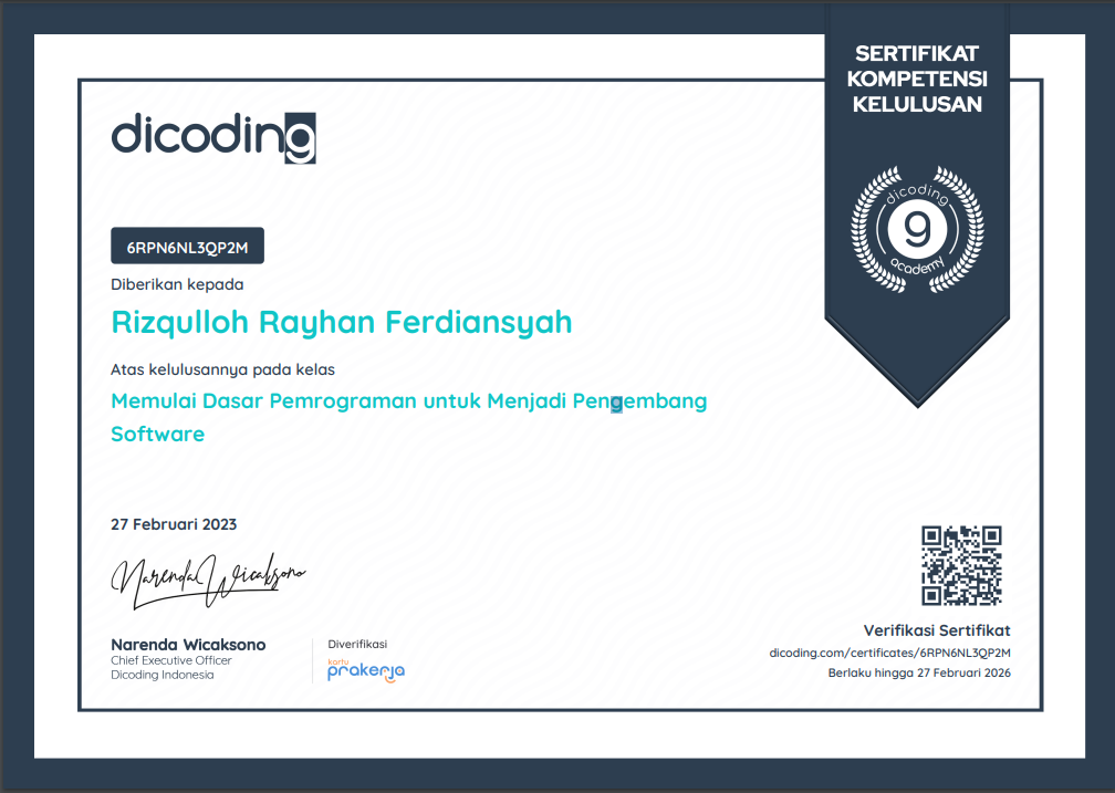 Memulai Dasar Pemrograman untuk Menjadi Pengembang Software